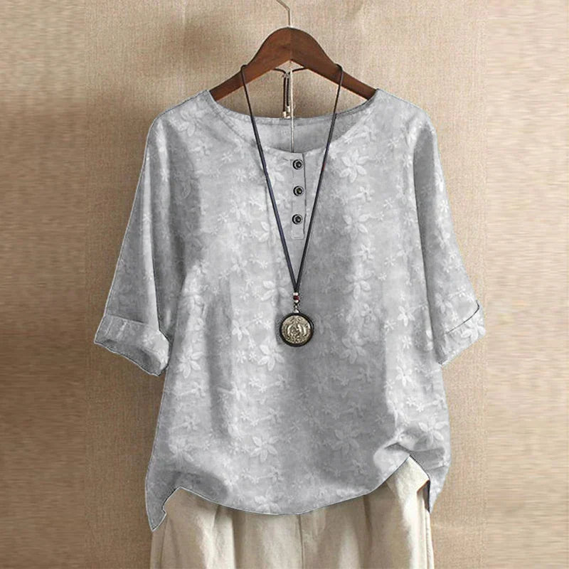 Amia™ – Vintage Style Blouse